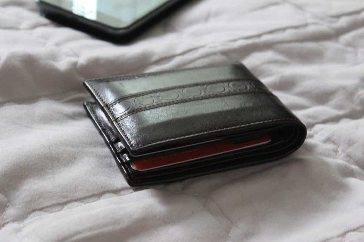 leather wallet template