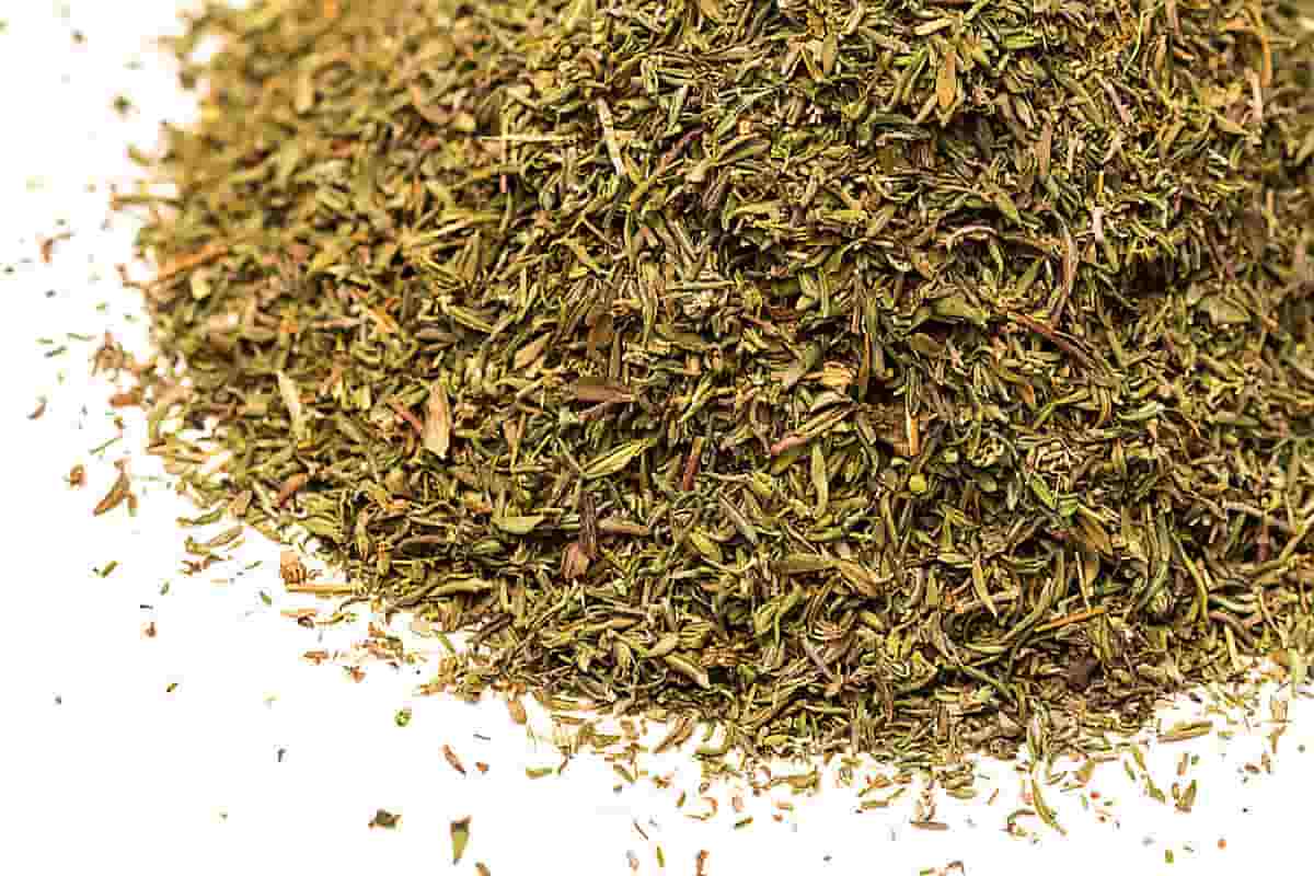 Use of dry thyme