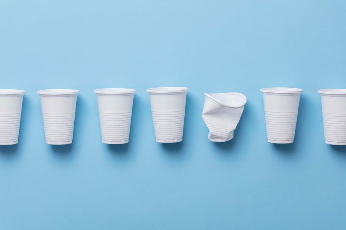 Disposable cups for coffee