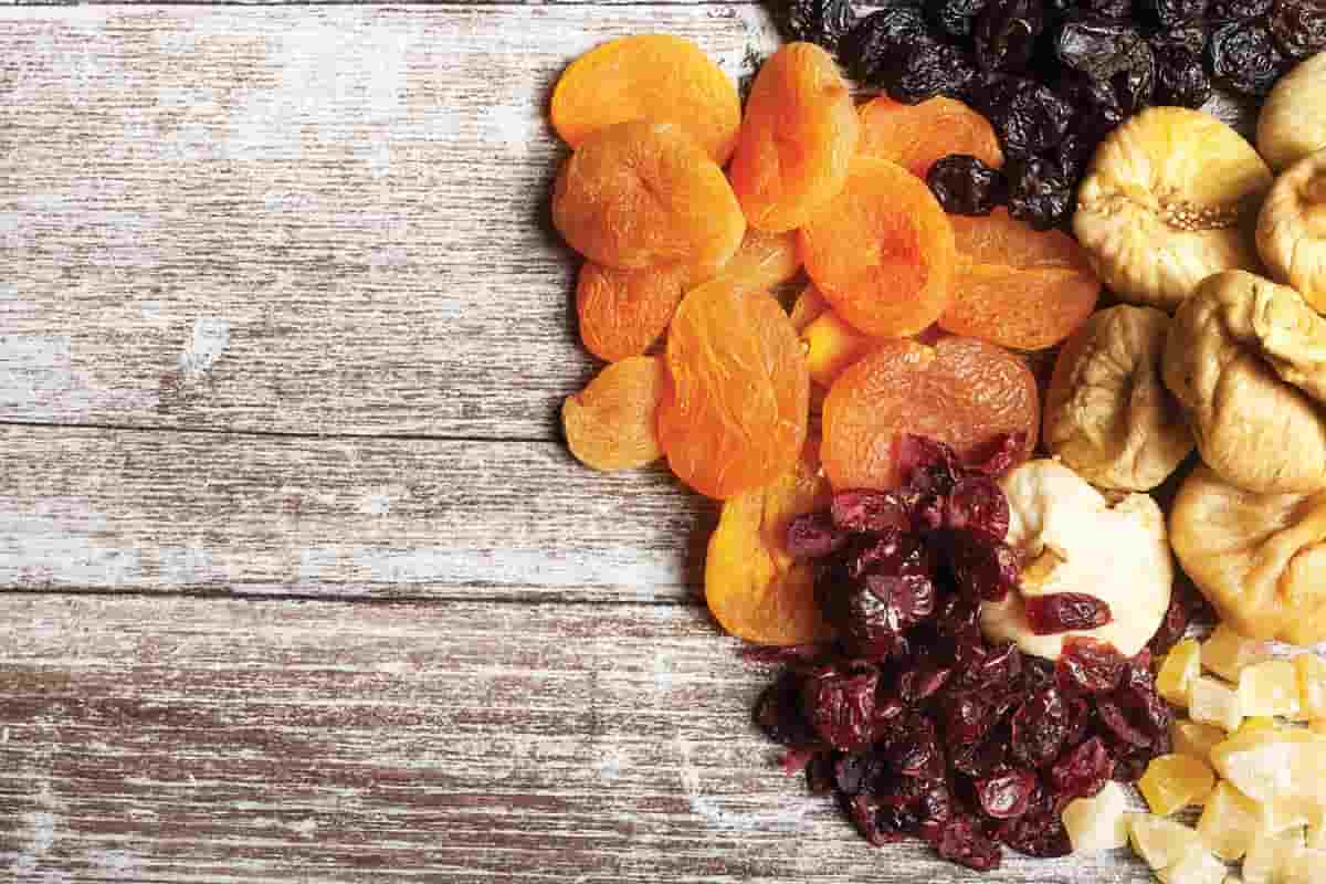 Dried fruit nutrition comparison