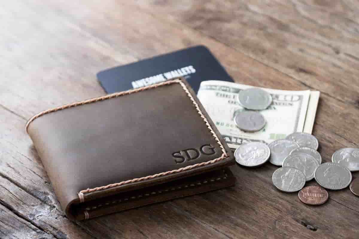 leather wallets sale