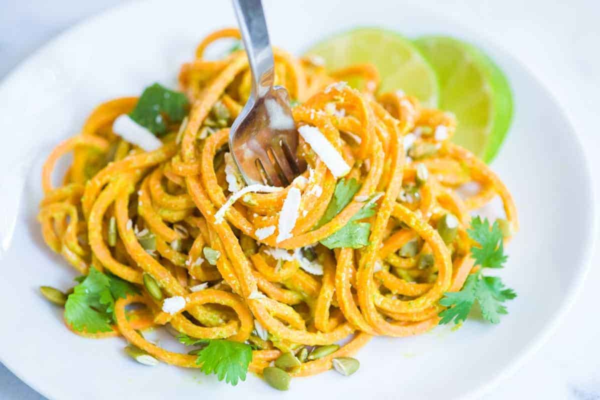 Zucchini noodles recipe ideas