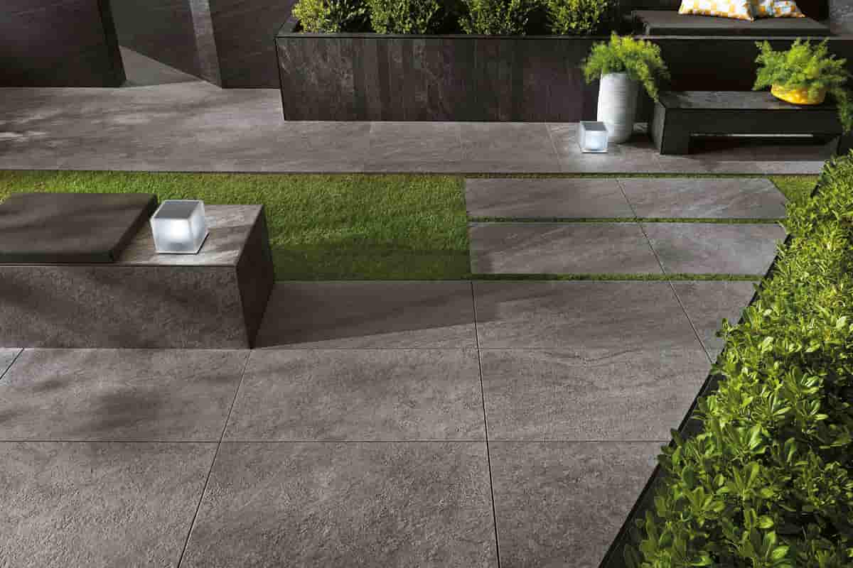 grey granite slab tile