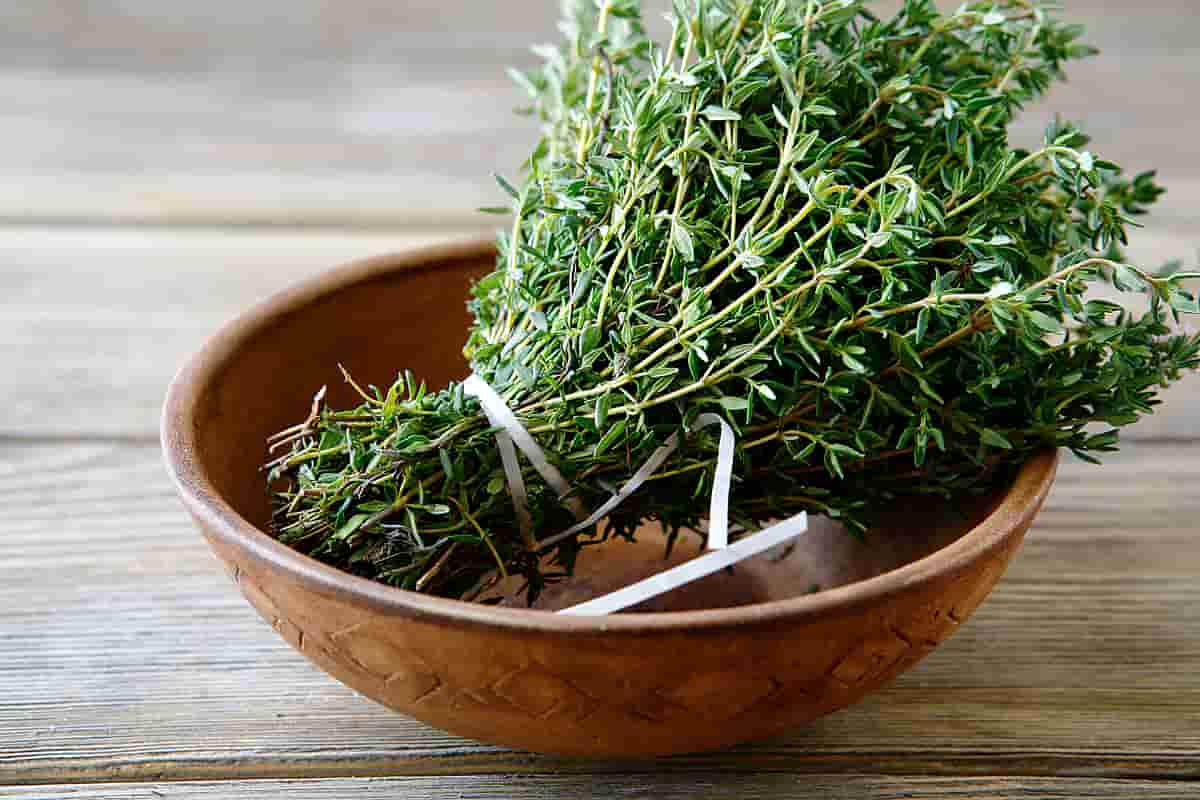The price of dry thyme