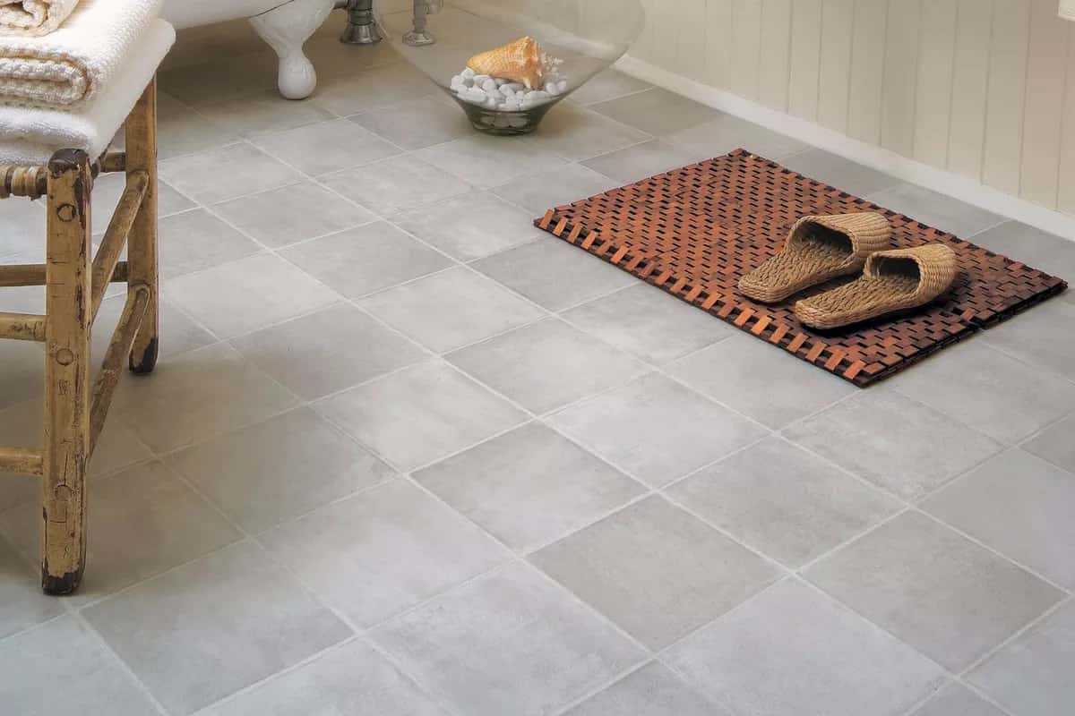 vinyl floor tiles for bathroom