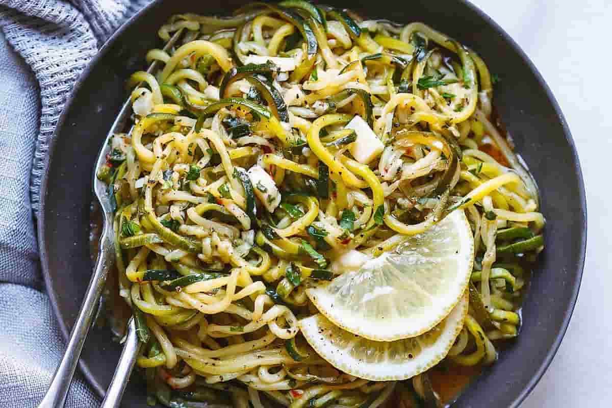 zucchini pasta gratin