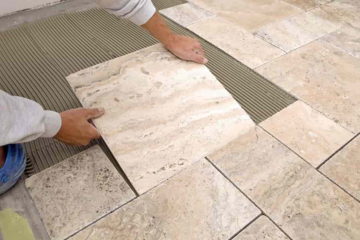 vinyl floor tiles adhesive