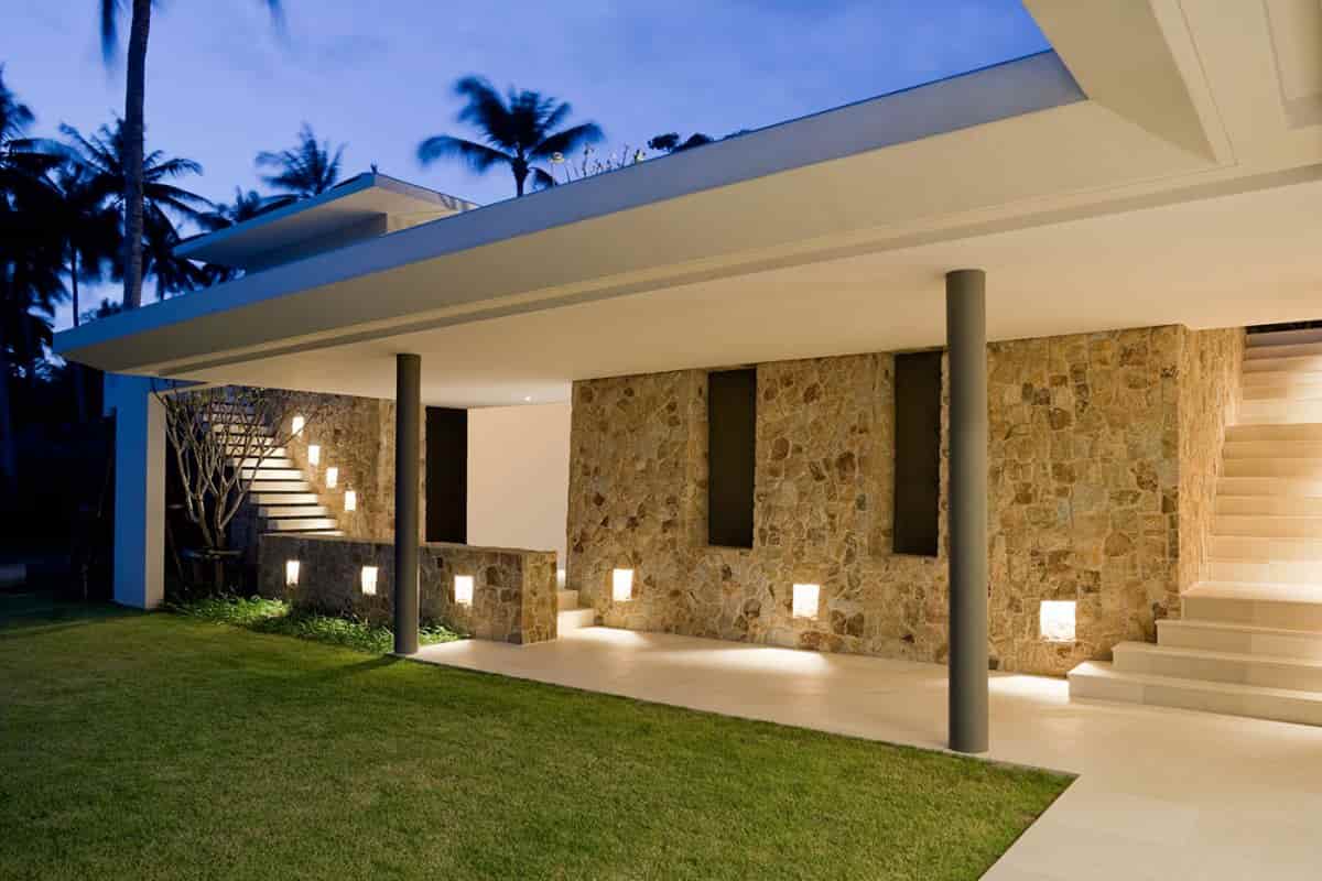 outdoor wall stone panels