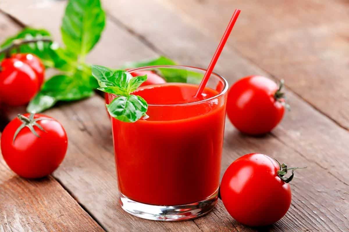 Tomato juice vitamin c