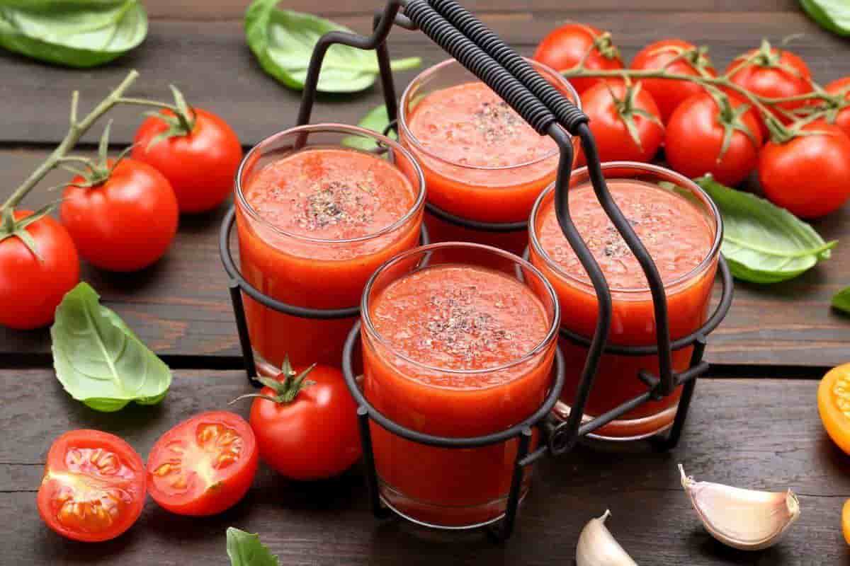 Tomato juice vitamin k
