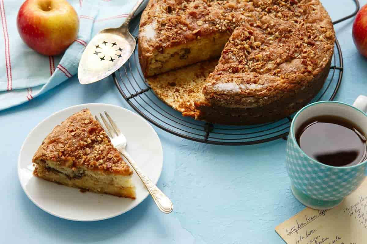 how to make apple fruit cake recipe