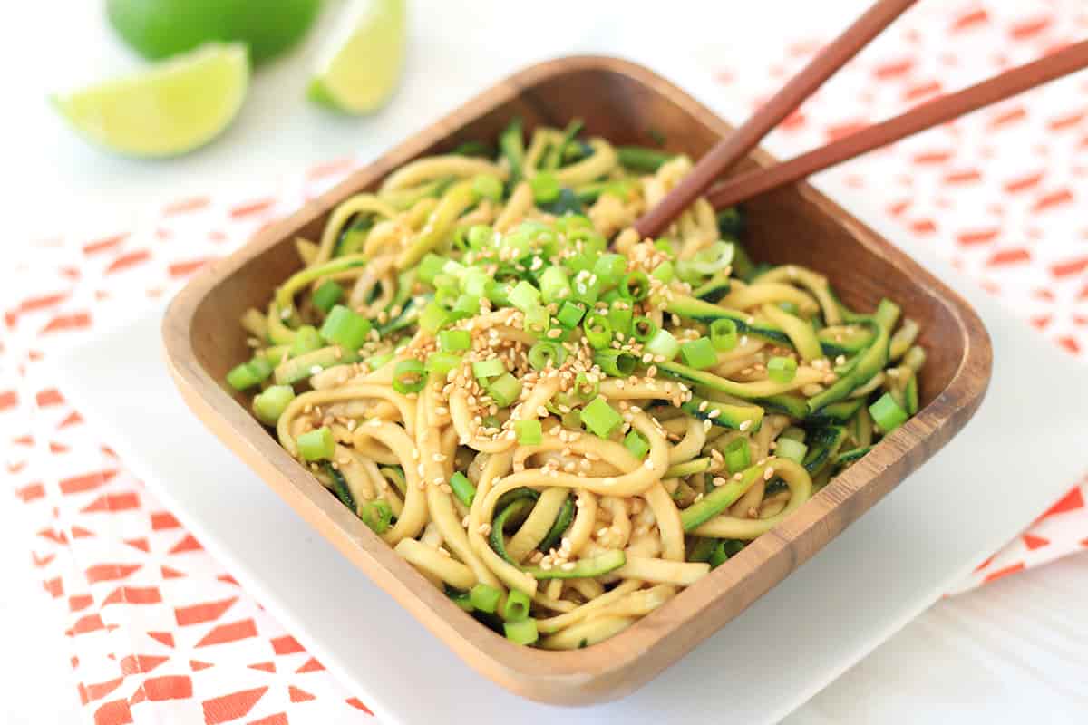 zucchini noodles calories