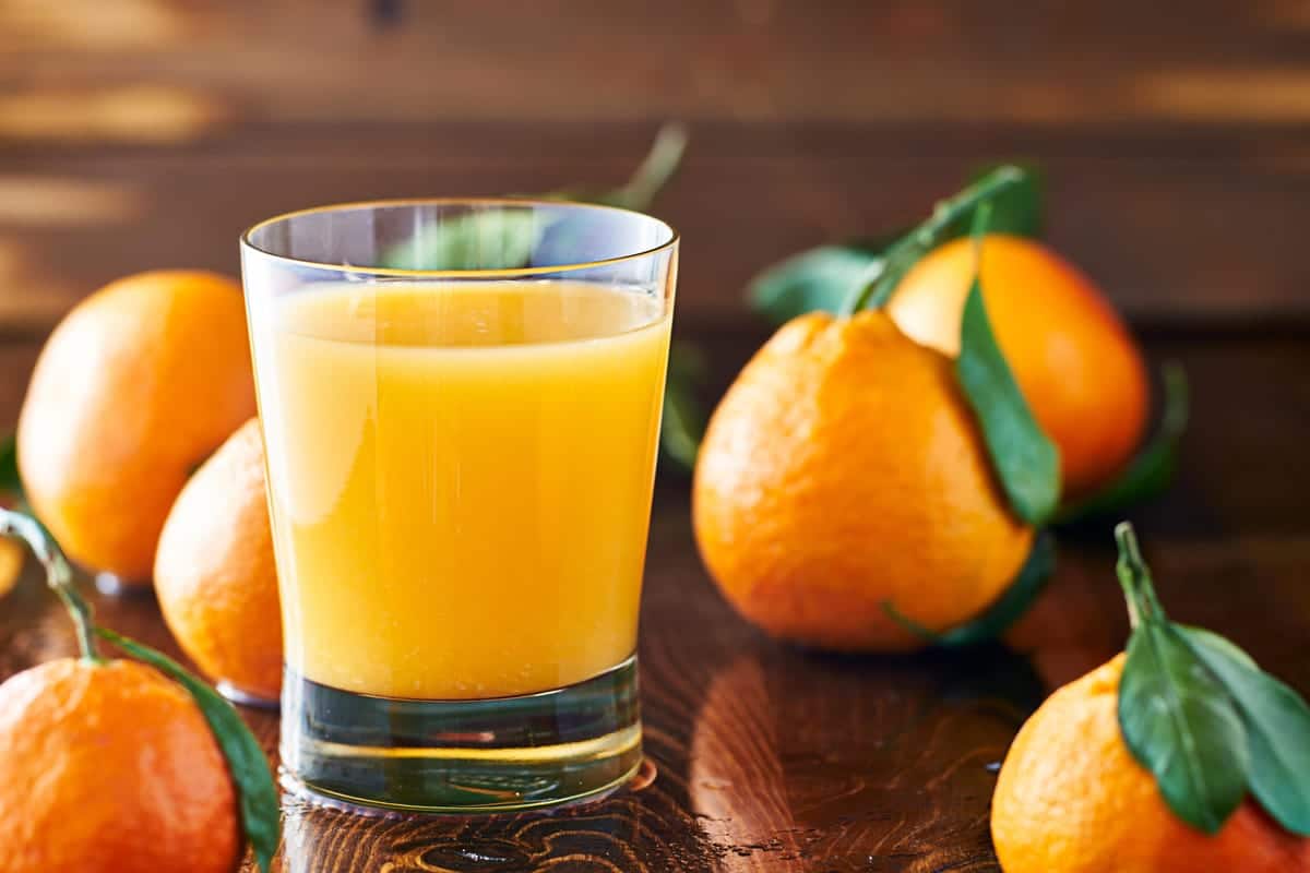 orange juice concentrate ingredients