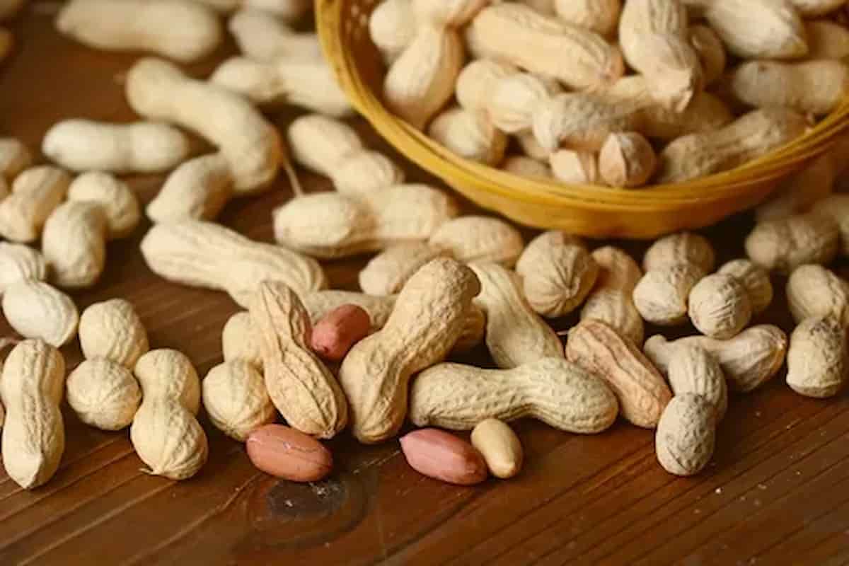 Blanched peanuts recipe