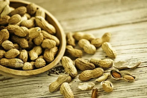 peanut kernels for birds