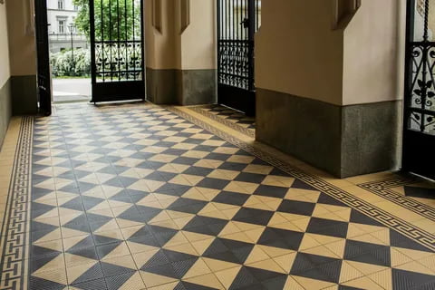 porcelain tiles floor