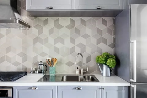 white wall tiles texture