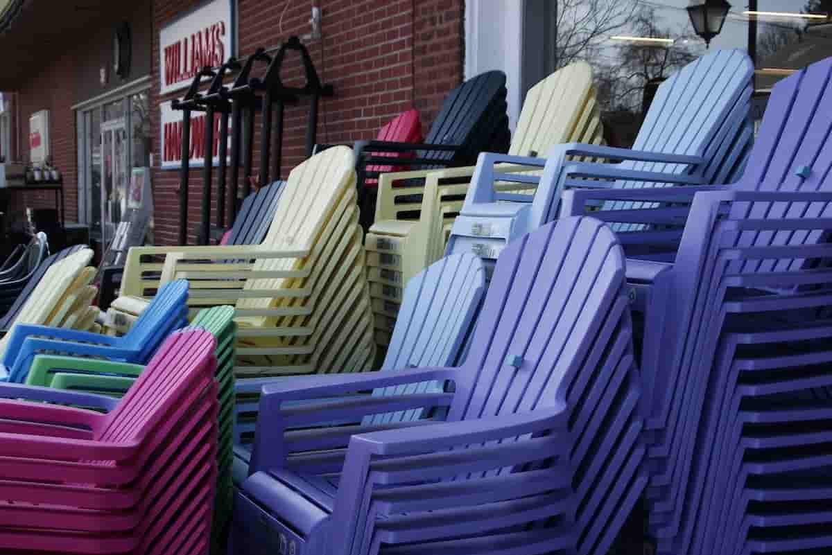 outdoor plastic chairs NZ