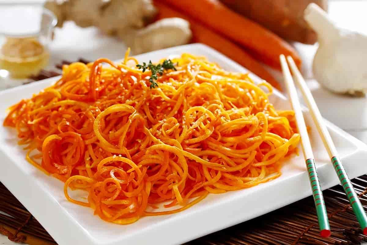 Carrot pasta