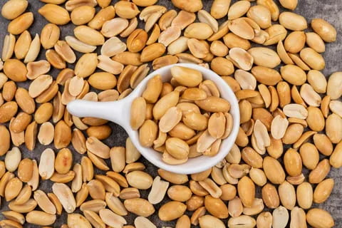 salted peanuts nutrition