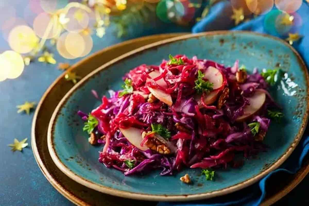 red cabbage and apple recipe