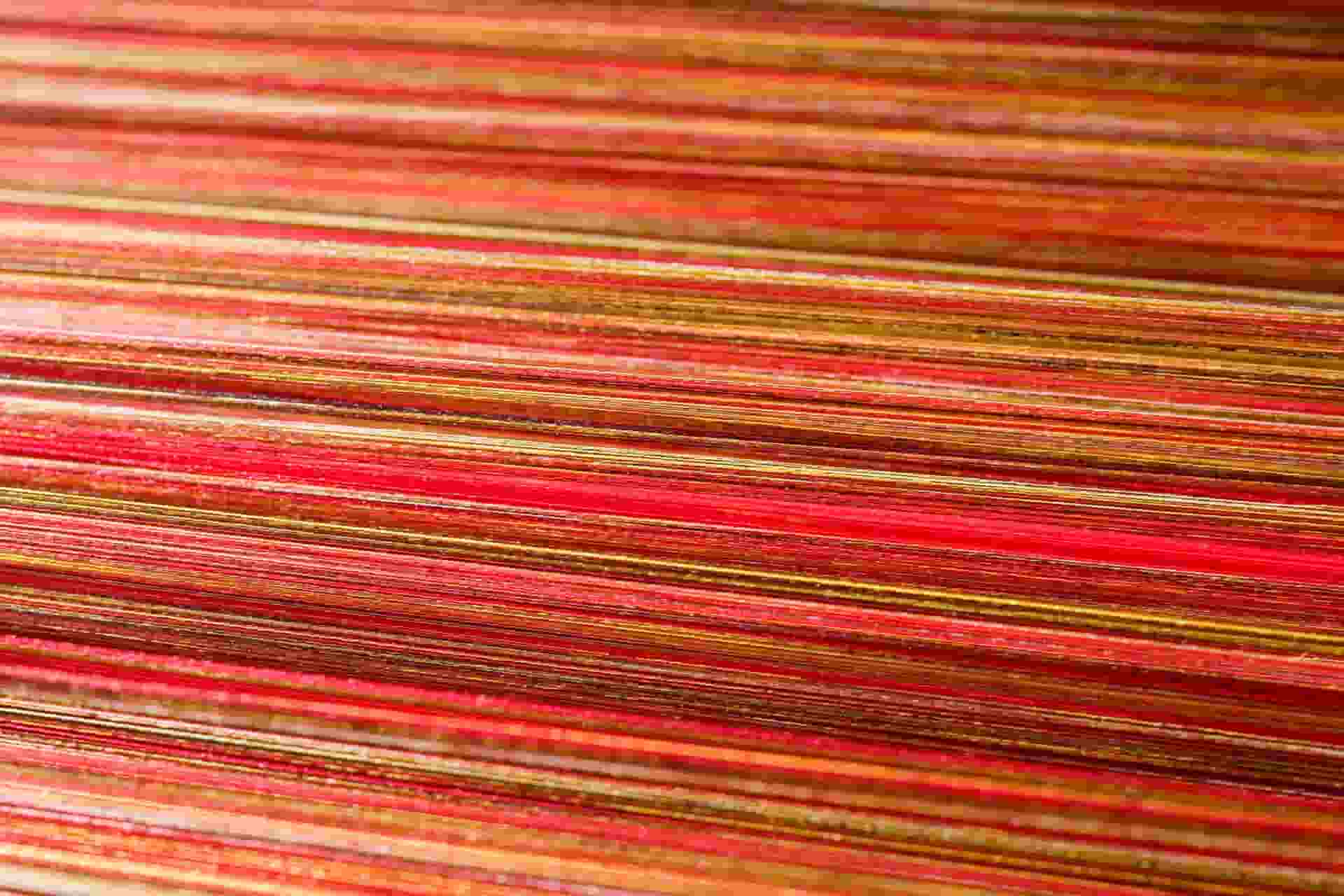 silk yarn weaving
