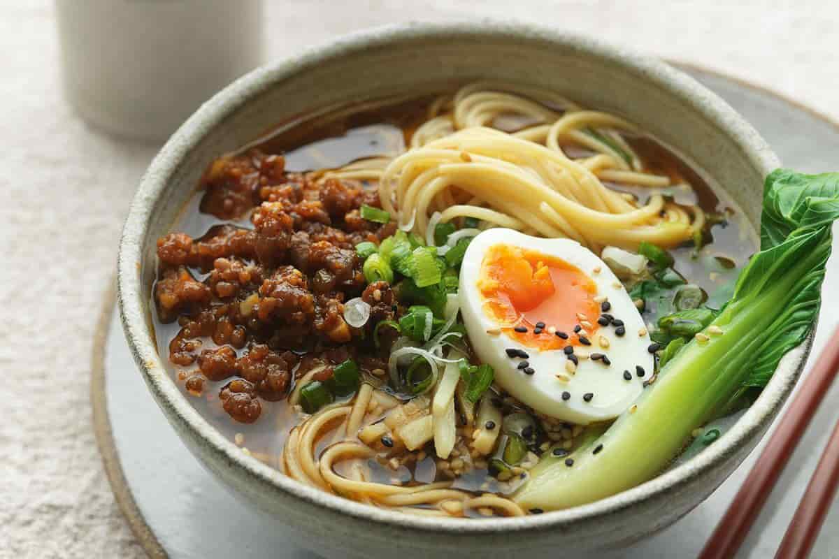 noodle soup without chicken