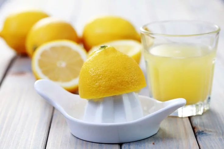 sweet lemon juice for skin