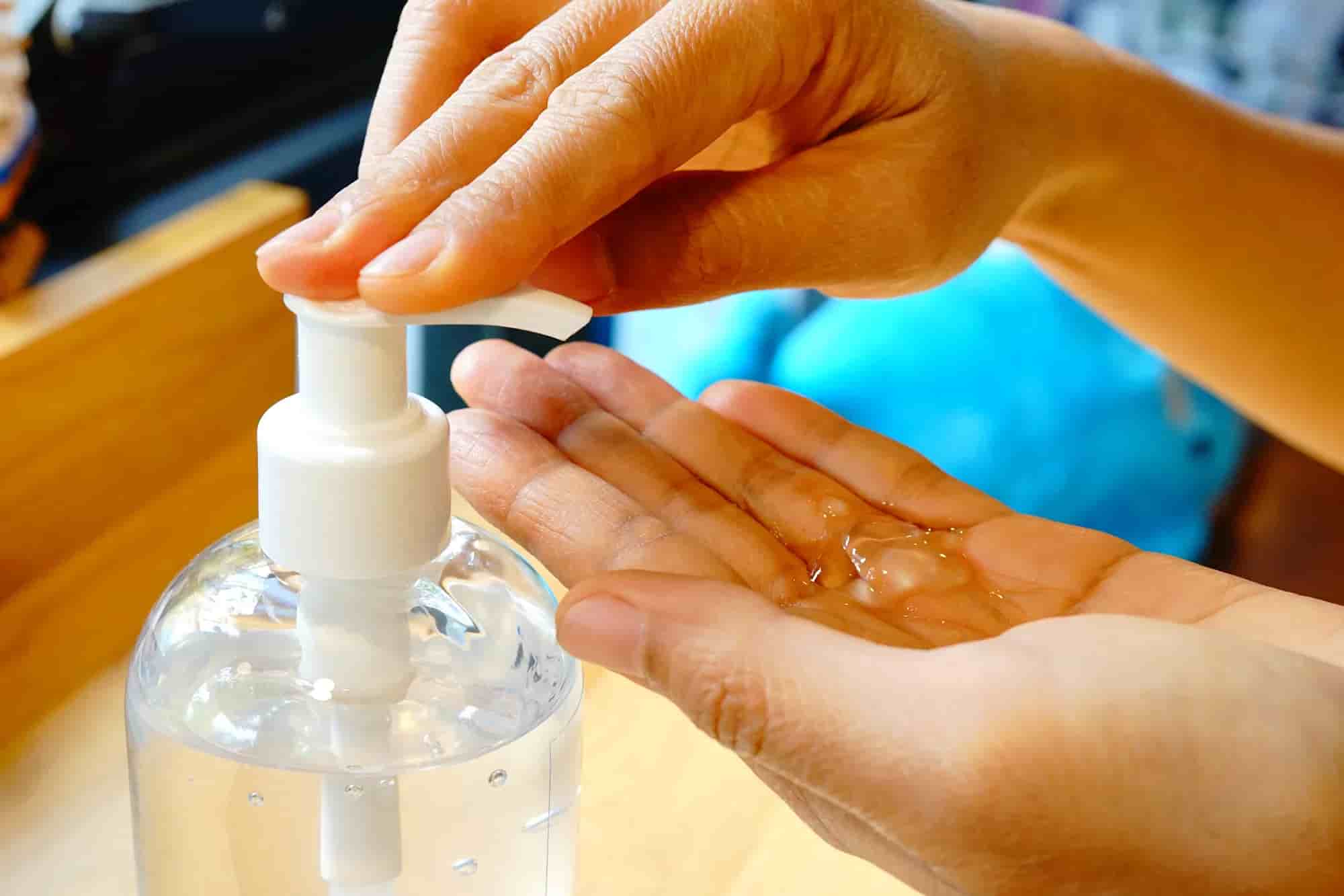 hand wash liquid bottle