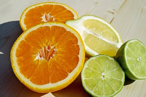 orange vs lemon vitamin c