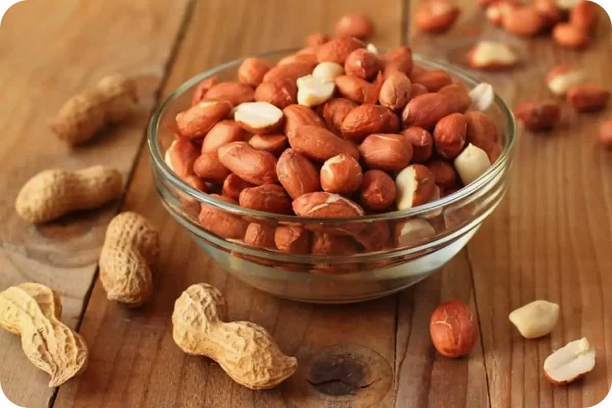 red skin peanut kernels