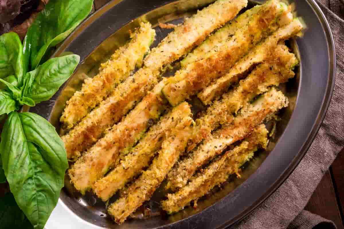 fried zucchini calories vs french fries