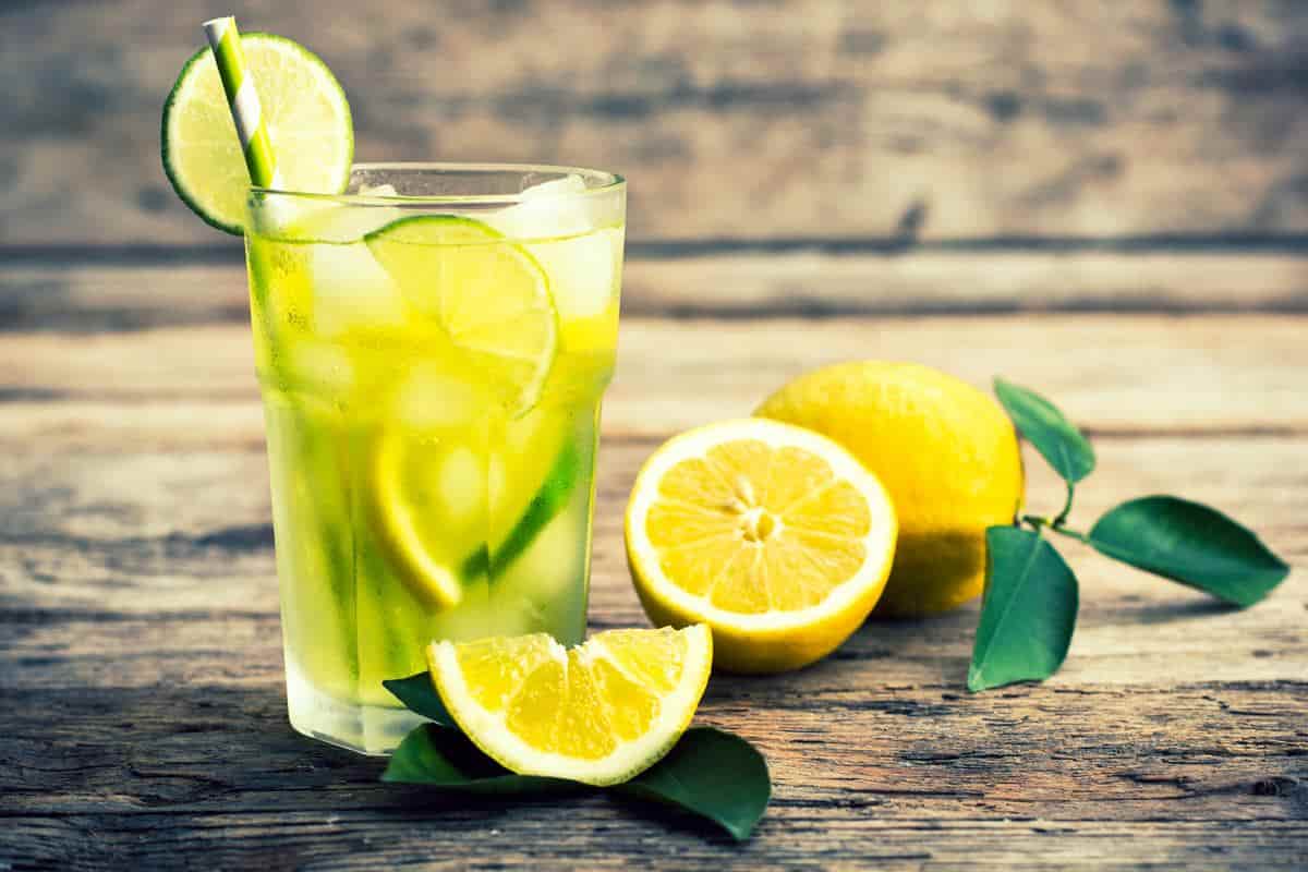 sour lemon drink