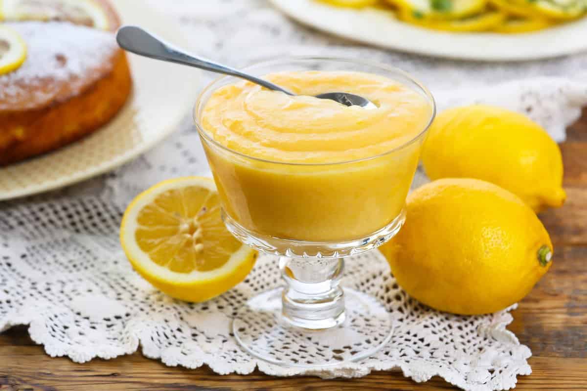 What is lemon sour cream sauce?