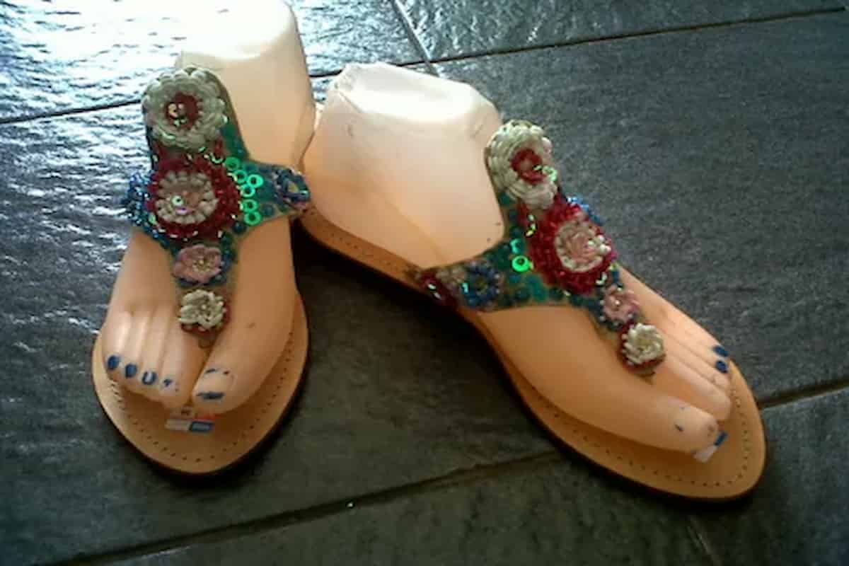 Kolhapuri leather slippers
