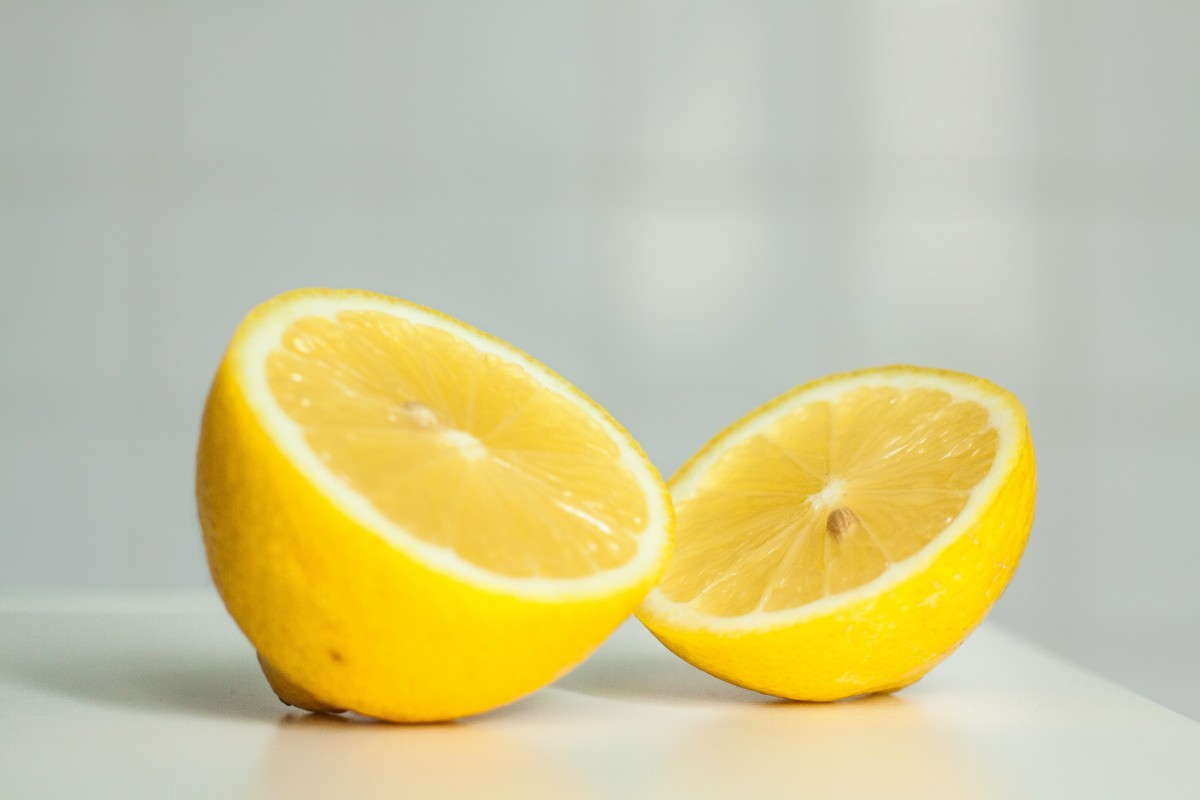 sour lemon fruit