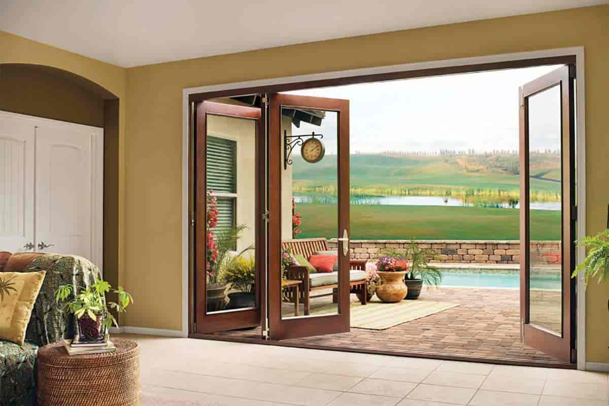 Specifications of wooden patio door
