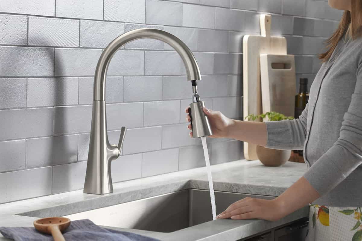 kitchen faucets wall mount