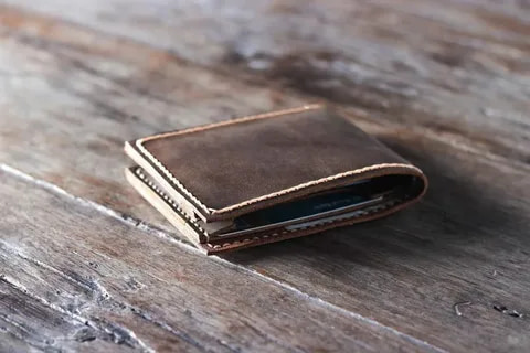 Kinds of leather wallet
