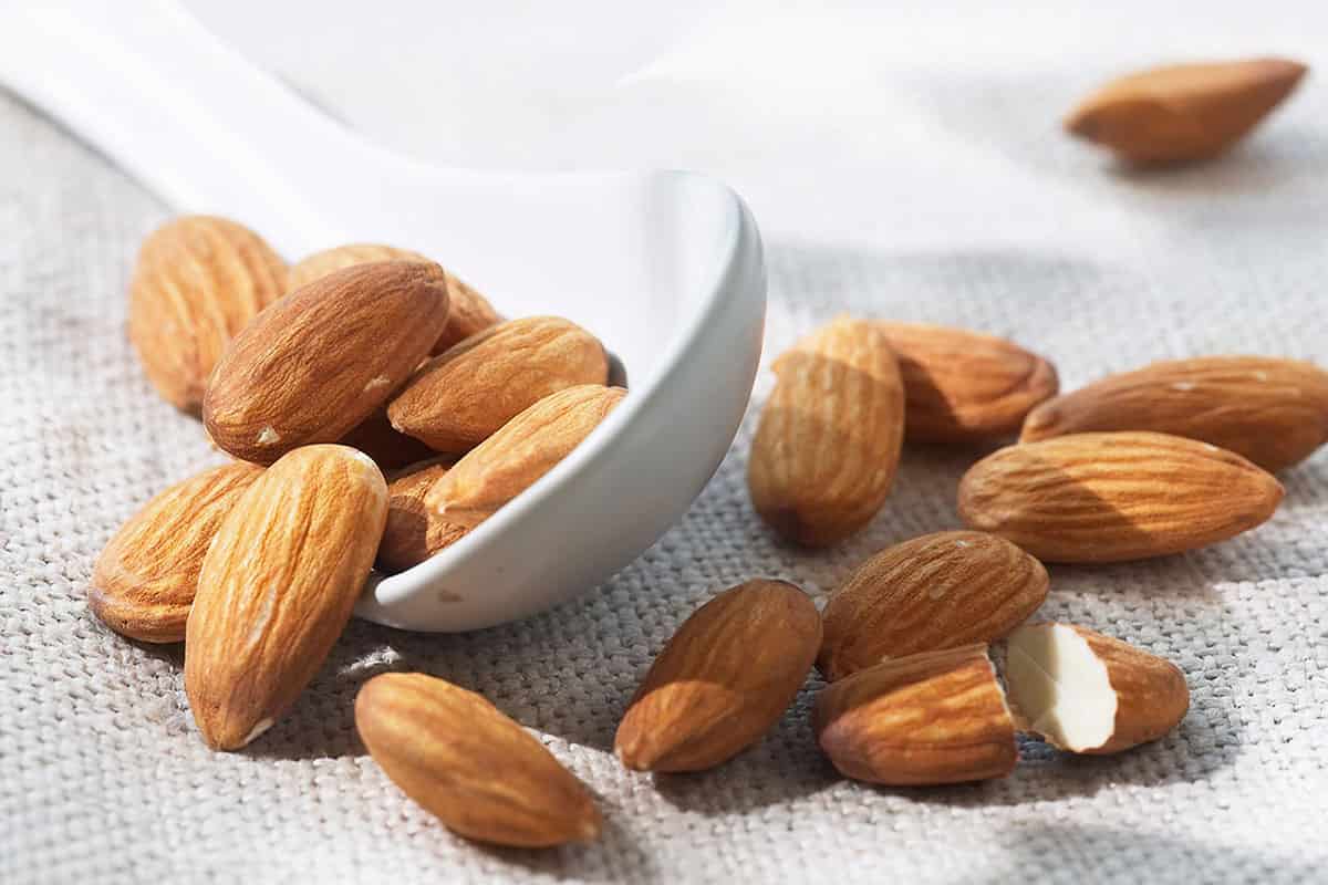 Price of almonds in Europe