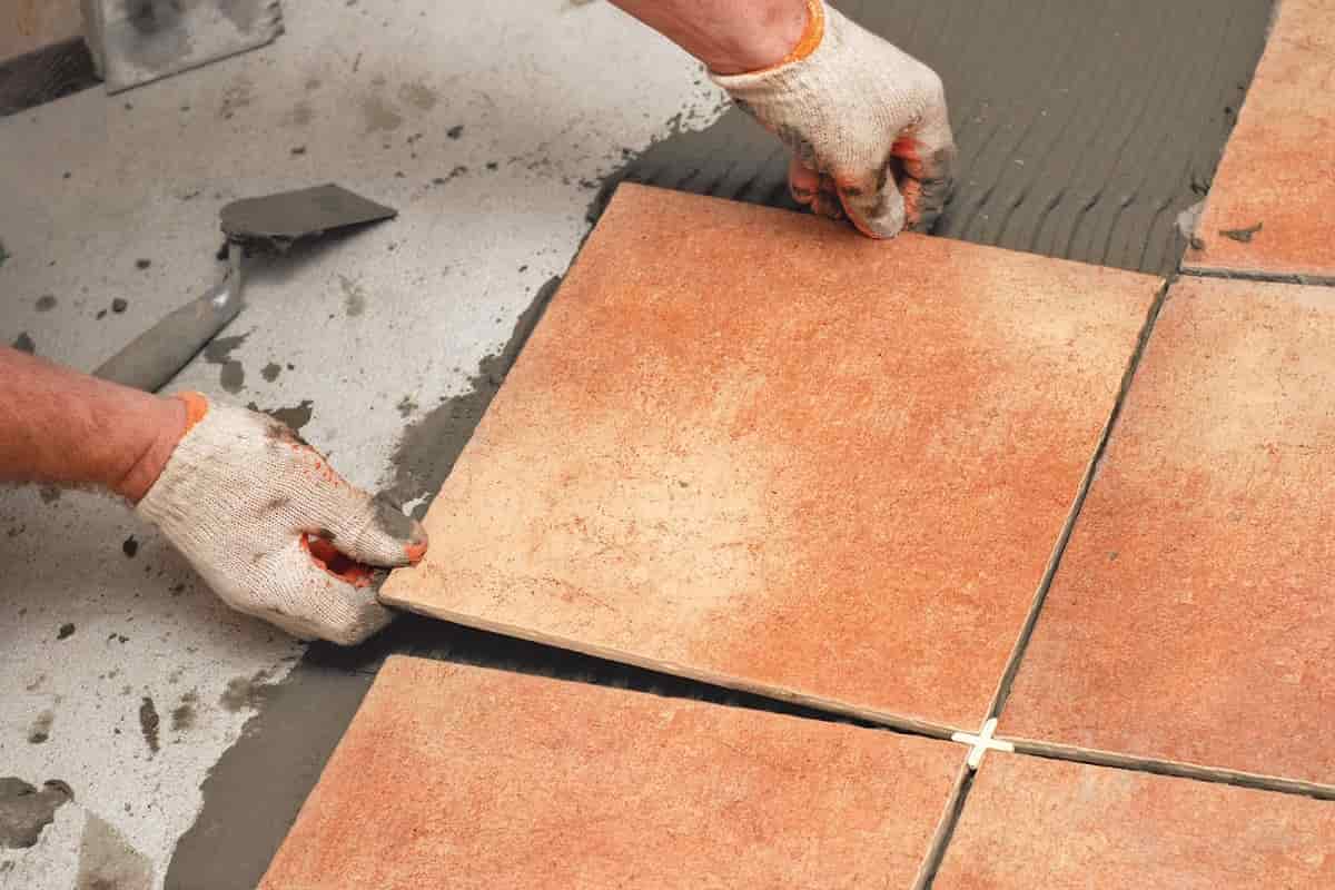 terracotta floor tiles kitchen