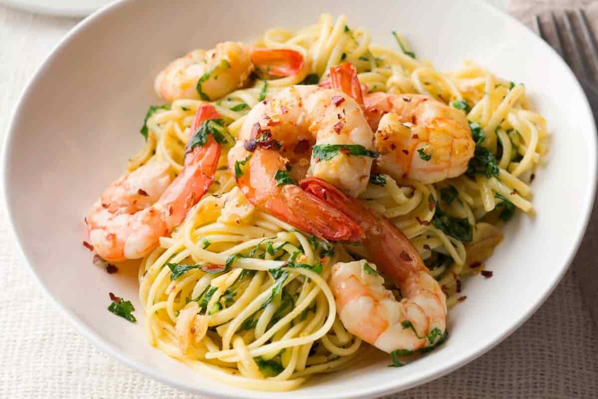 Angel hair pasta dishes