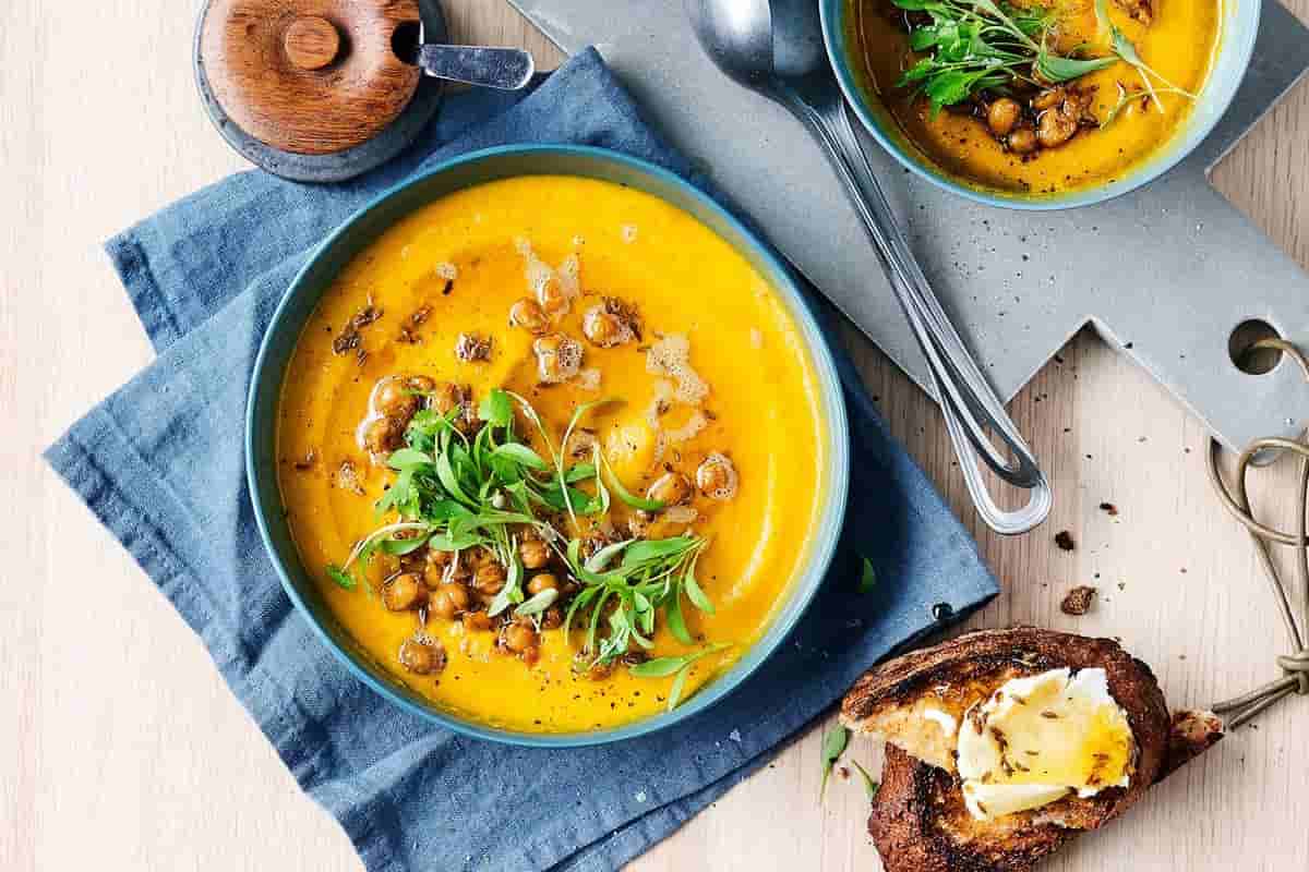 pumpkin cauliflower soup healthy