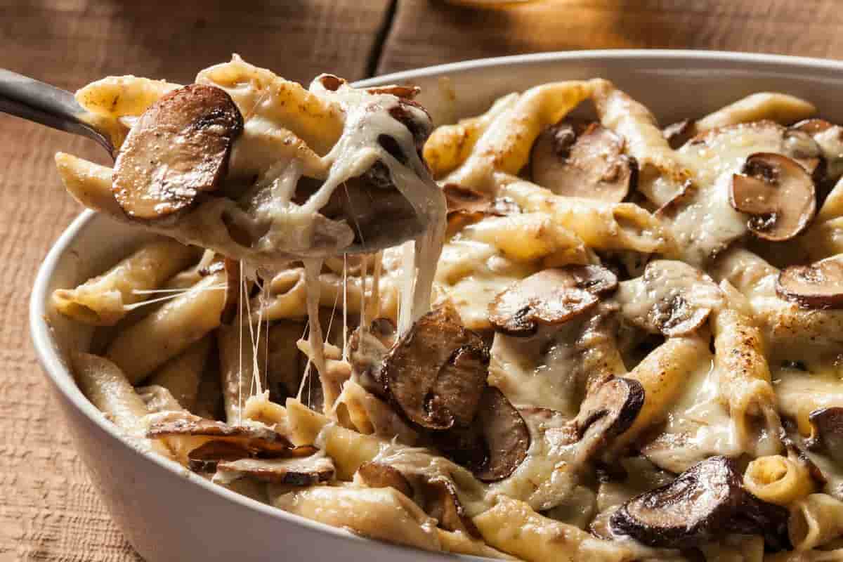 potato mushroom bake