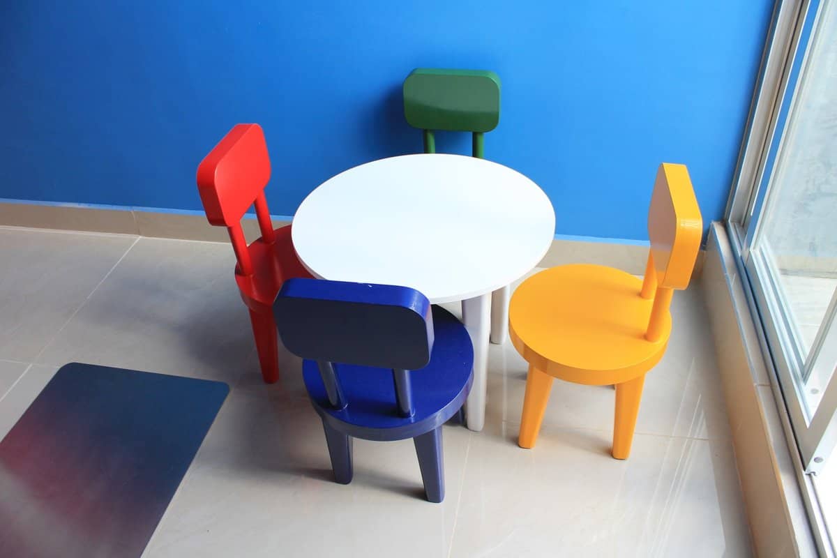 plastic chairs and tables for sale
