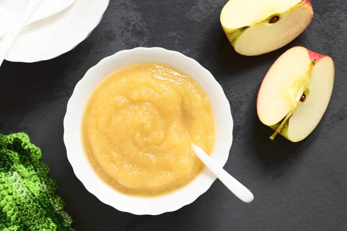 apple puree recipe for baby