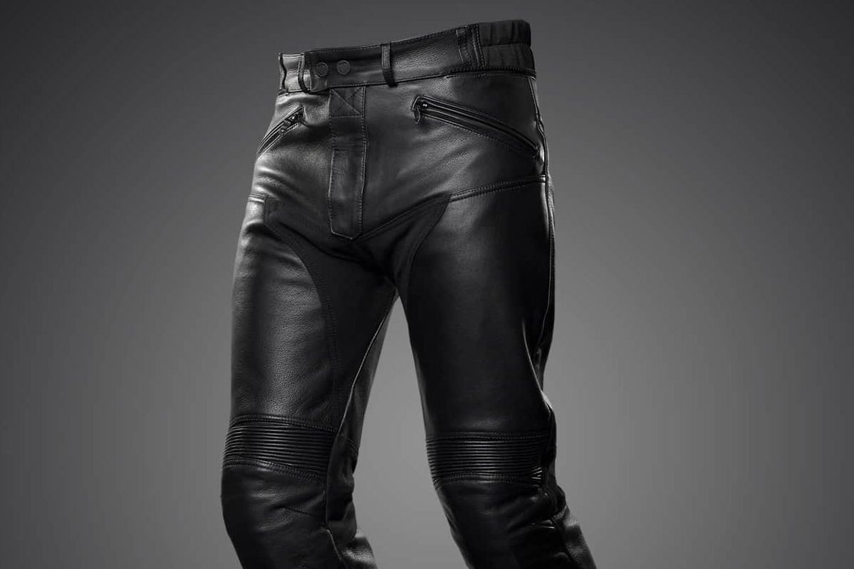 leather jeans pants