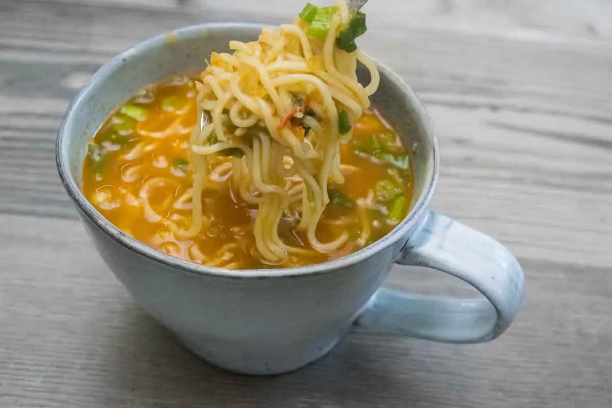canned noodle soup