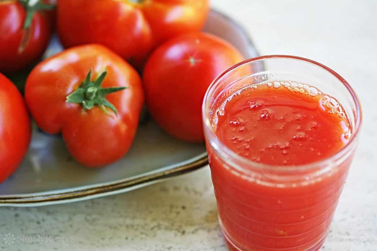 fresh tomato juice uses