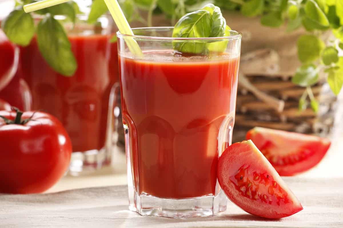 fresh tomato juice nutrition